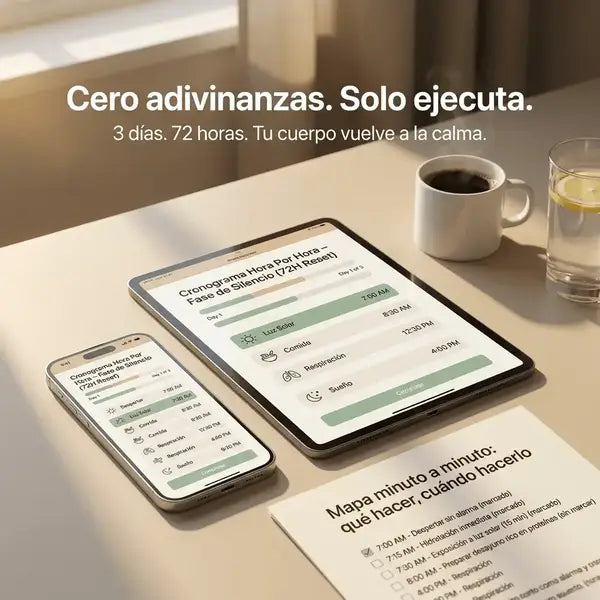 Cronograma hora por hora